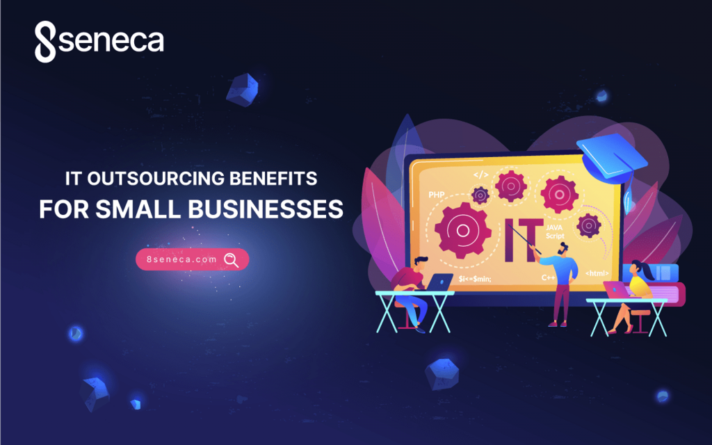 Illustrating the advantages of IT outsourcing for small businesses.